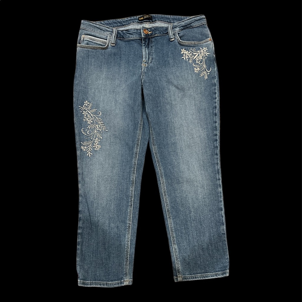 LEE CROPPED JEANS
